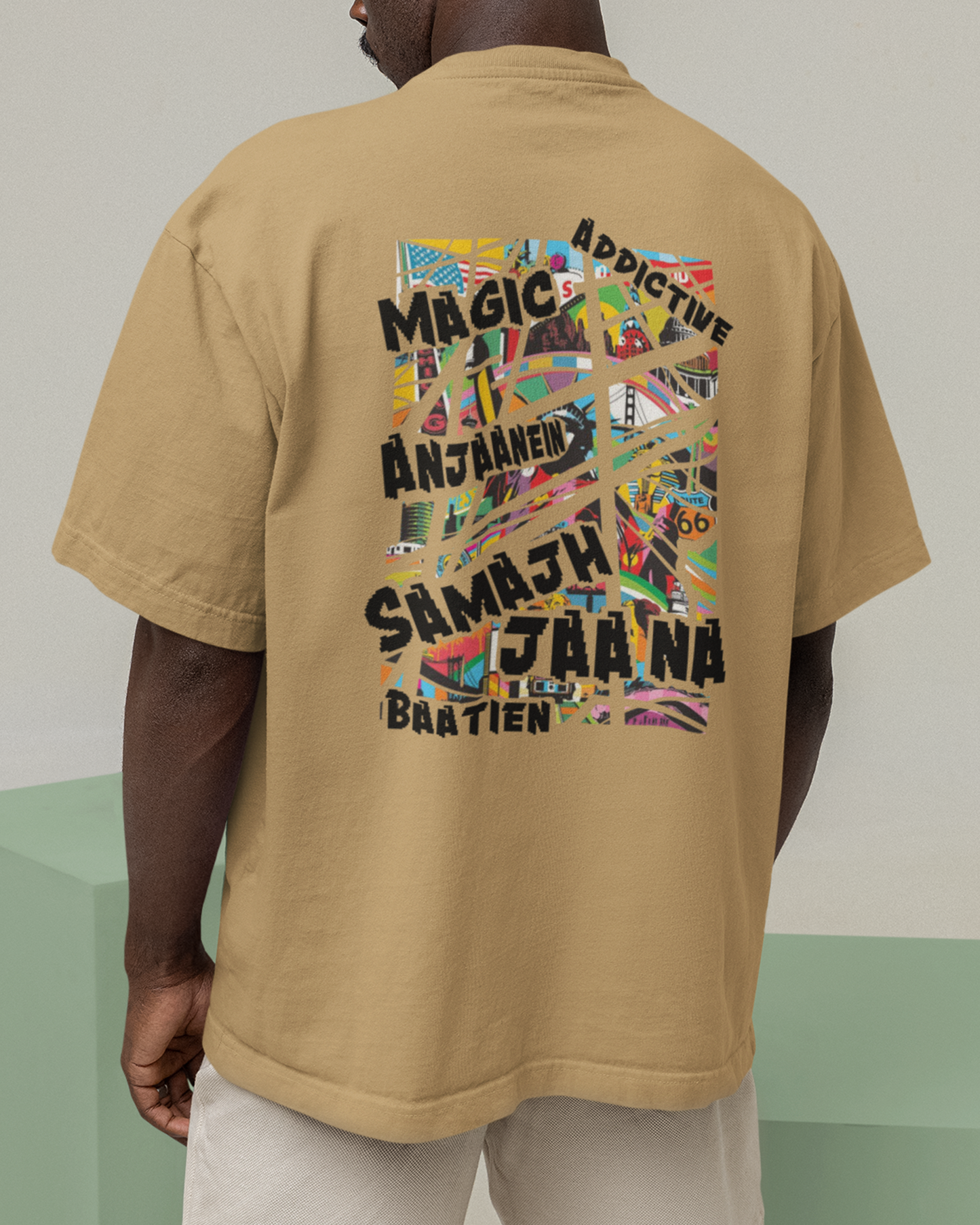 Anjaani Baatein Oversized Tshirt