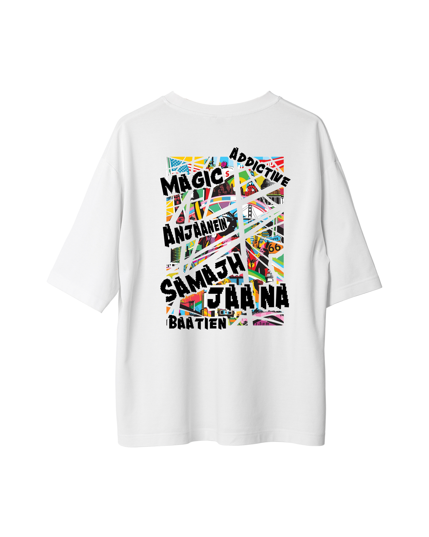 Anjaani Baatein Oversized Tshirt