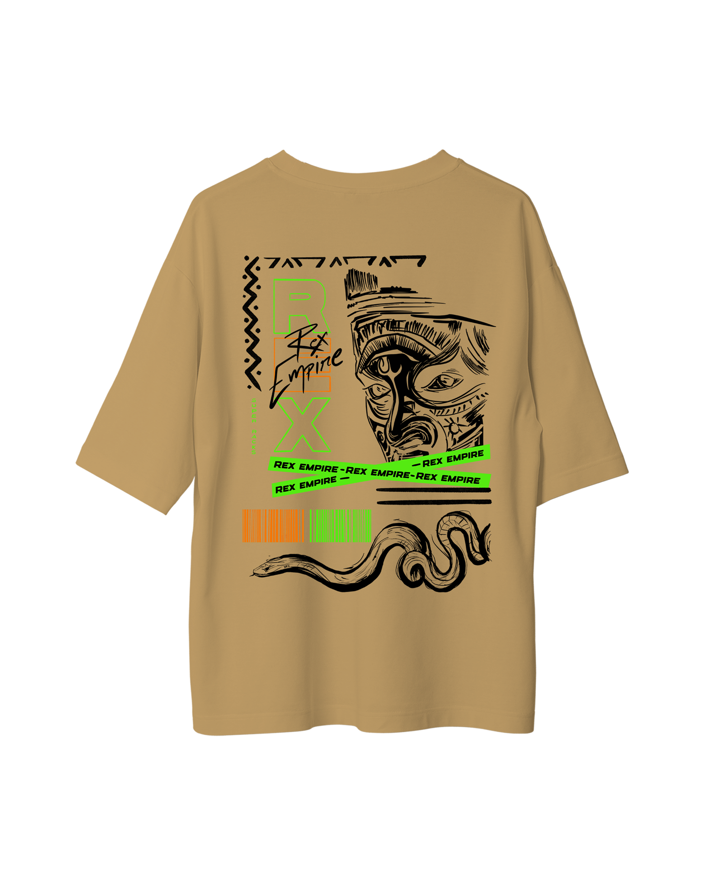 Work Harder Rex Empire Oversized Tshirt