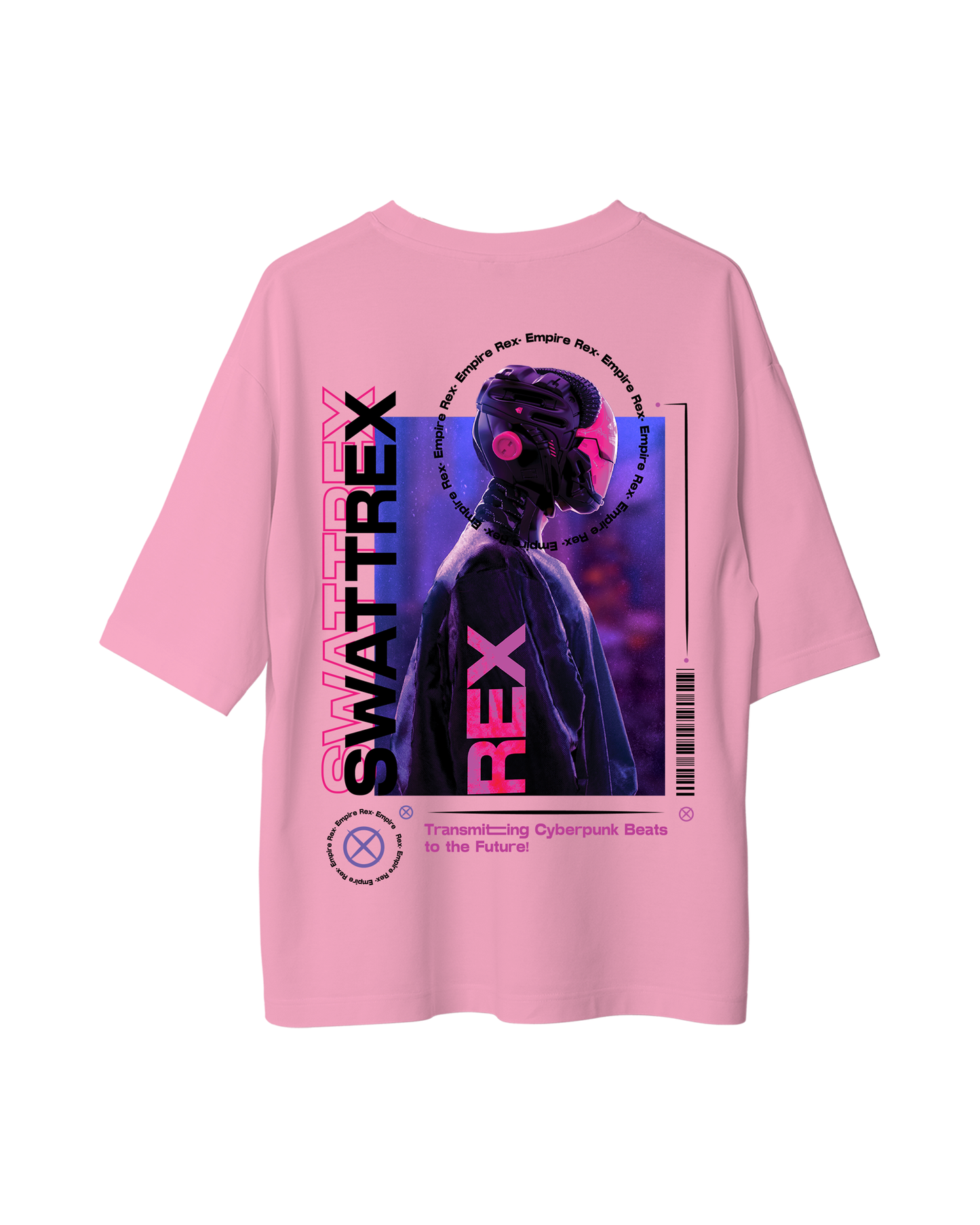 Cyberpunk Swattrex Oversized Tshirt