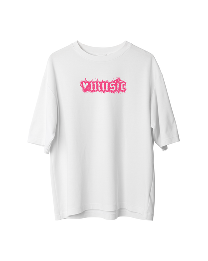 Thinking About You & Music Oversized Tshirt