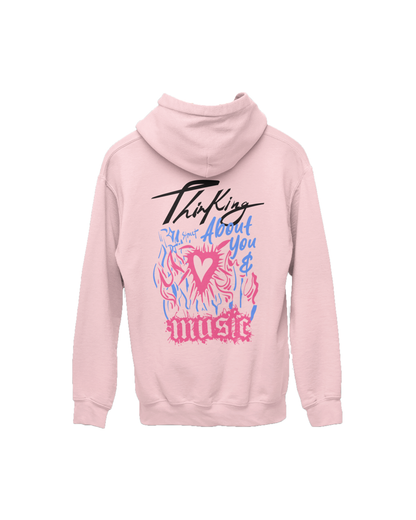 Thinking About You & Music Hoodie