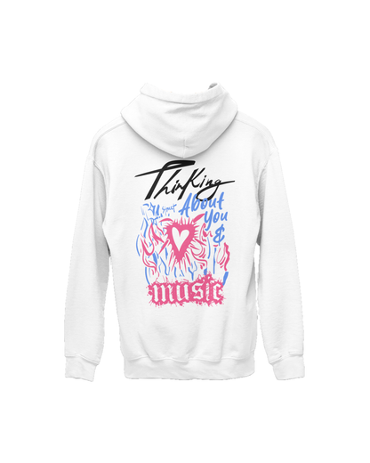 Thinking About You & Music Hoodie