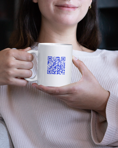 QR Barcode Mug