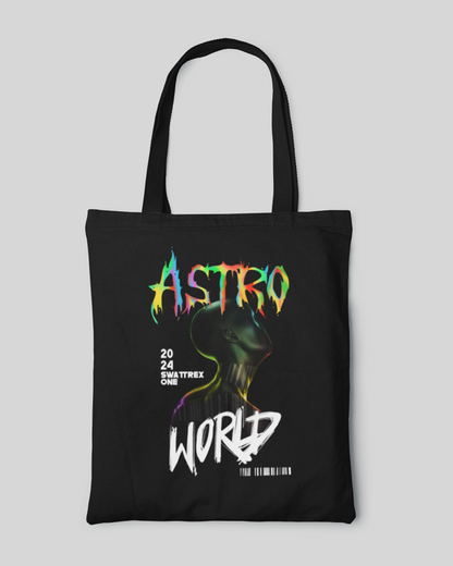 Astro World Tote Bag