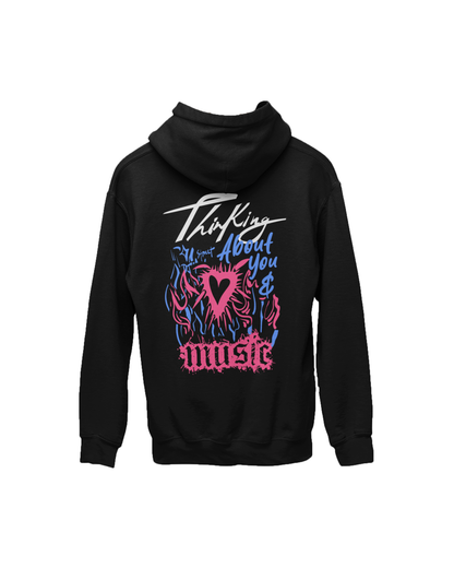 Thinking About You & Music Hoodie