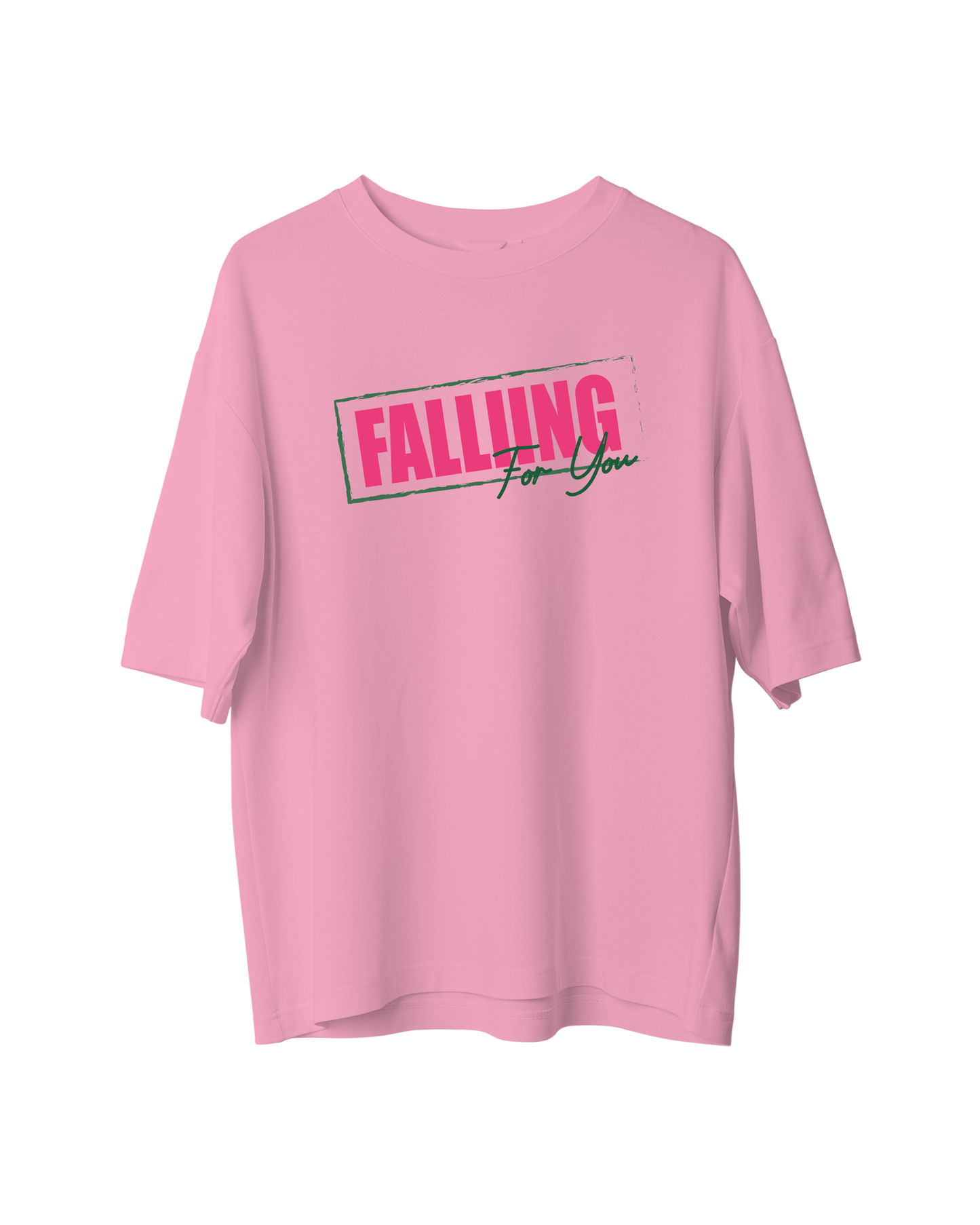 Falliing For You  Oversized Tshirt