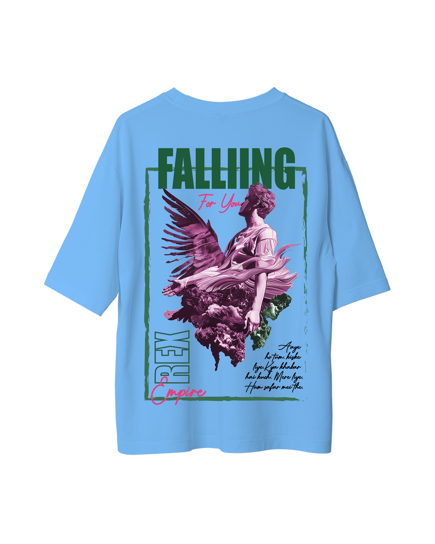 Falliing For You  Oversized Tshirt