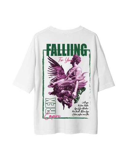 Falliing For You  Oversized Tshirt