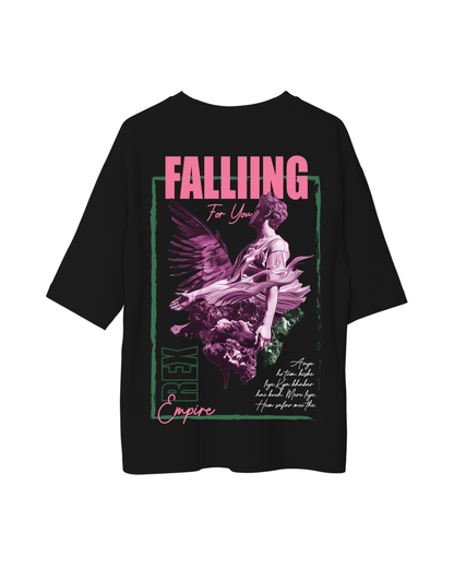 Falliing For You  Oversized Tshirt