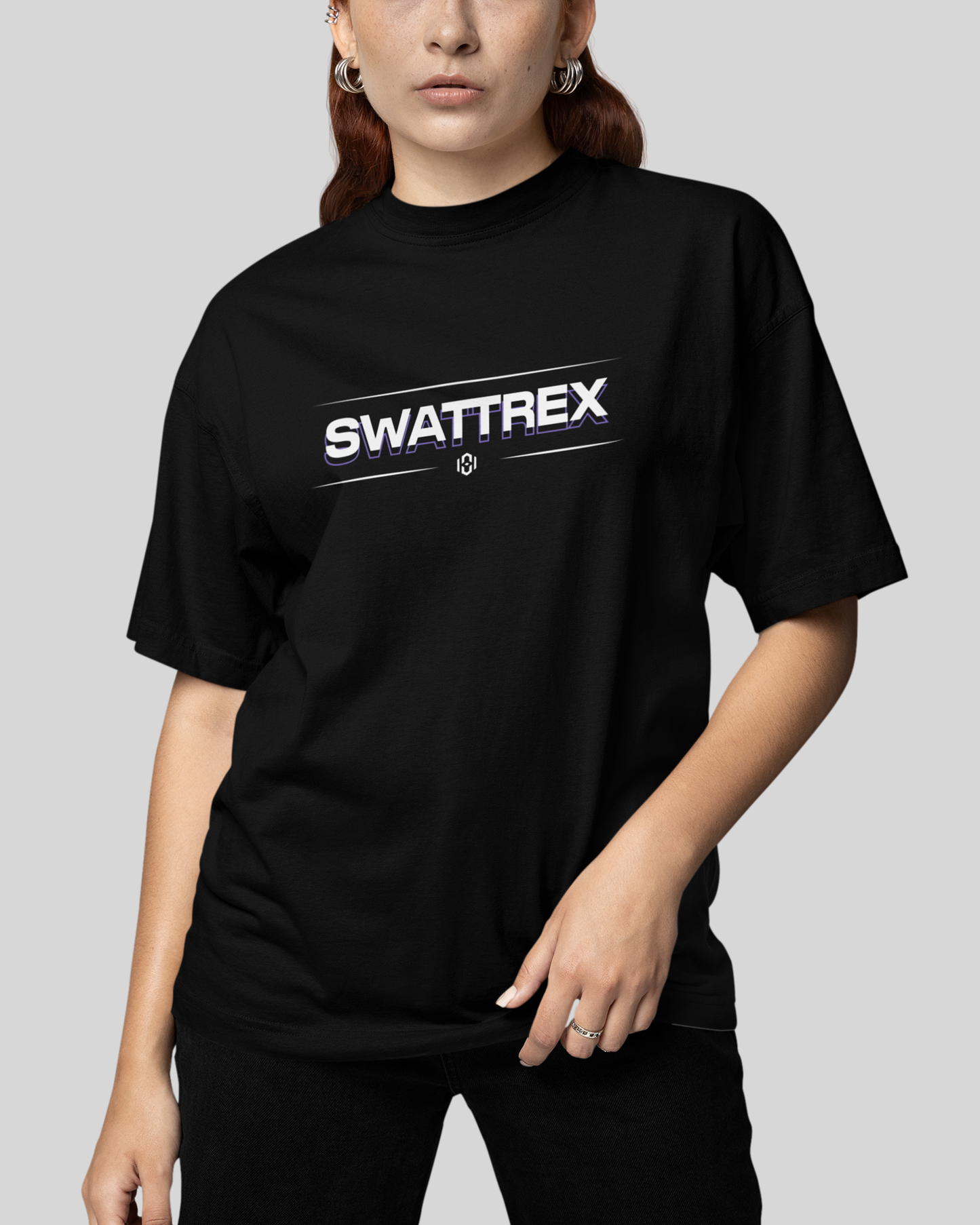 Cyberpunk Swattrex Oversized Tshirt