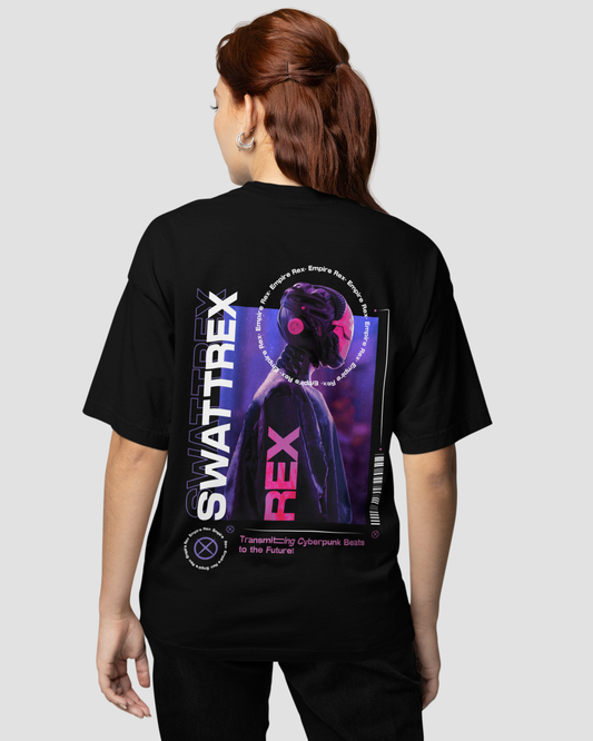 Cyberpunk Swattrex Oversized Tshirt